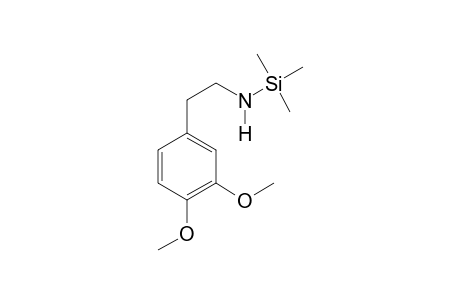 3,4-Dimethoxyphenethylamine TMS