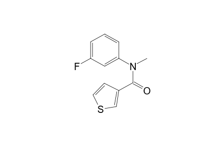 N-(3-Fluorophenyl)-N-methylthiophene-3-carboxamide