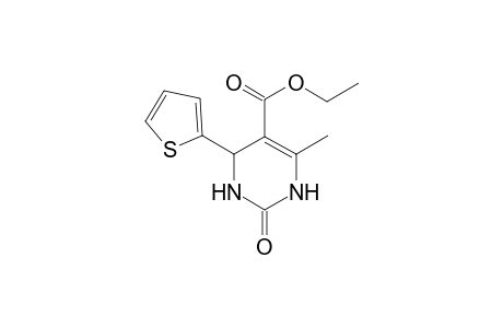 6-methyl-2-oxo-1,2,3,4-tetrahydro-4-(2-thienyl)-5-pyrimidinecarboxylic acid, ethyl ester