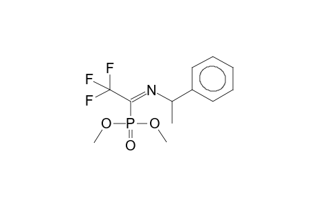 DIMETHYL 1-(ALPHA-METHYLBENZYLIMINO)-2,2,2-TRIFLUOROETHYLPHOSPHONATE