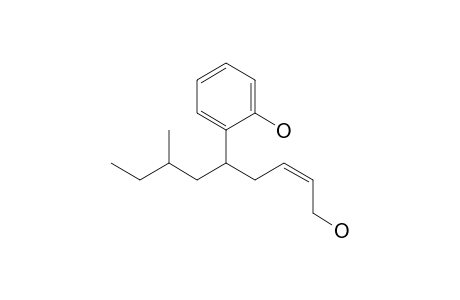 2-[(Z)-1-hydroxy-7-methylnon-2-en-5-yl]phenol