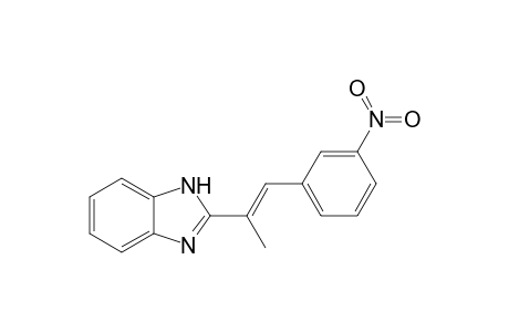 2-[2'-(3"-Nitrophenyl)-1'-methylethenyl]-benzimidazole