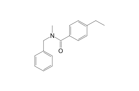 N-Benzyl-4-ethyl-N-methylbenzamide
