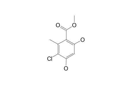 METHYL-5-CHLORO-2,4-DIHYDROXY-6-METHYLBENZOATE
