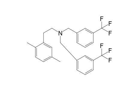 N,N-Bis(3-trifluoromethylbenzyl)-2,5-dimethylbenzeneethanamine