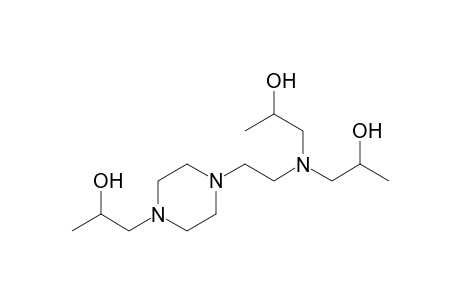 4-{2-[bis(2-hydroxypropyl)amino]ethyl}-α-methyl-1-piperazineethanol