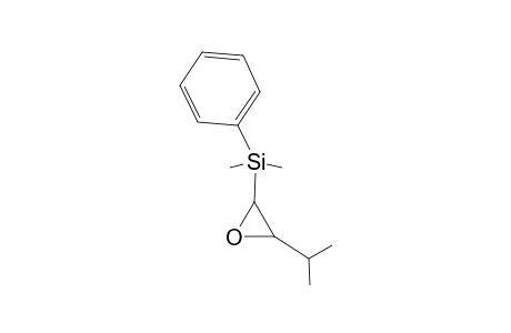 (1RS,2SR)-1-Dimethyl(phenyl)silyl-3-methyl-1,2-epoxybutane