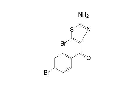 2-amino-5-bromo-4-thiazolyl p-bromophenyl ketone