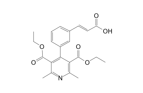 Lacidipine-M (O-dealkyl-) MS2