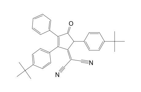 Propanedinitrile, [2,5-bis[4-(1,1-dimethylethyl)phenyl]-4-oxo-3-phenyl-2-cyclopenten-1- ylidene]-