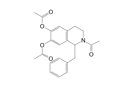 1,2,3,4-Tetrahydroisoquinoline, N-acetyl-6,7-diacetoxy-1-benzyl-