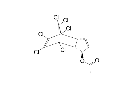 1-EXO-ACETOXY-4,5,6,7,8,8-HEXACHLORO-3A,4,7,7A-TETRAHYDRO-4,7-METHANO-1H-INDENE