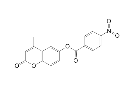 4-Methyl-2-oxo-2H-chromen-6-yl 4-nitrobenzoate