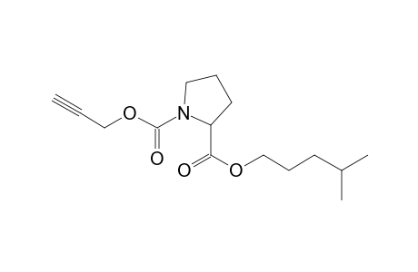 D-Proline, N-propargyloxycarbonyl-, isohexyl ester