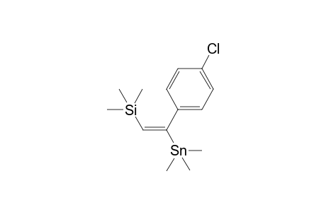 (E)-(2-(4-chlorophenyl)-2-(trimethylstannyl)vinyl)trimethylsilane