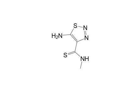 5-Amino-N-methyl-1,2,3-thiadiazole-4-carbothioamide