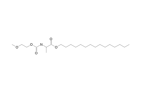 L-Alanine, N-(2-methoxyethoxycarbonyl)-, pentadecyl ester