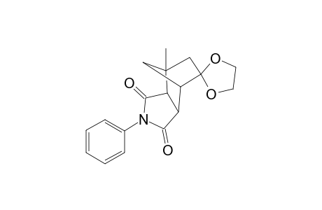 endo-5-(Ethylidenedioxy)-1-methyl-N-phenylbicyclo[2.2.1]heptano[2,3-c]azacyclopentane-2',5'-dione