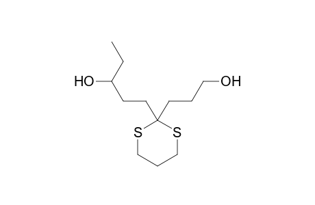 1,3-Dithiane, 2-(3-hydroxypentyl)-2-(3-hydroxypropyl)-