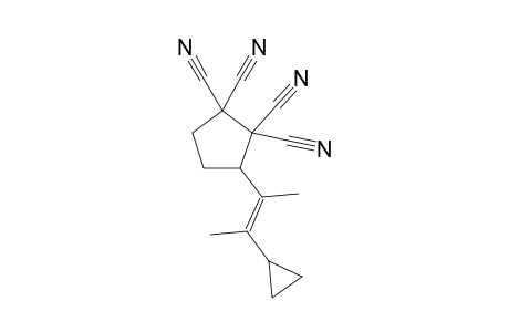 3-(1,2-Dimethyl-2-cyclopropylvinyl)cyclopentane-1,1,2,2-tetracarbonitrile isomer