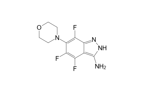 4,5,7-Trifluoro-6-morpholino-2H-indazol-3-amine