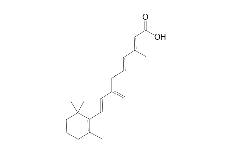 (2E,4E,8E)-3-methyl-7-methylene-9-(2,6,6-trimethyl-1-cyclohexenyl)nona-2,4,8-trienoic acid