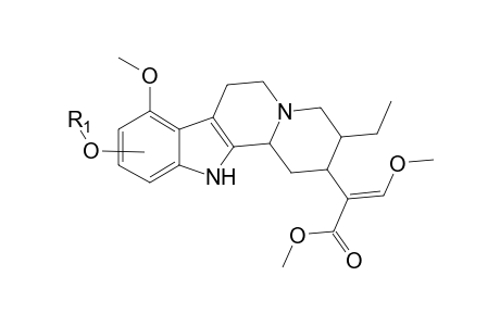 Mitragynine-M/artifact (HO-glucuronide) isomer 1 MS2