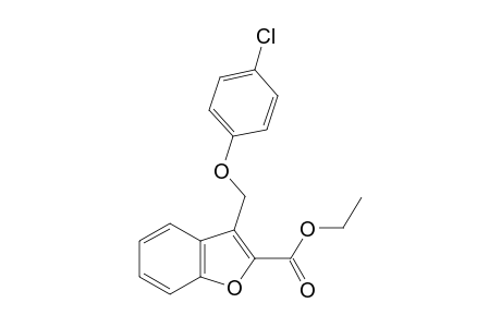 3-[(p-chlorophenoxy)methyl]-2-benzofurancarboxylic acid, ethyl ester