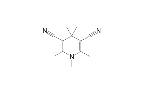 1,4-dihydro-1,2,4,4,6-pentamethyl-3,5-pyridinedicarbonitrile