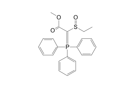 [(Ethylsulfinyl)(methoxycarbonyl)methylene]triphenylphosphorane