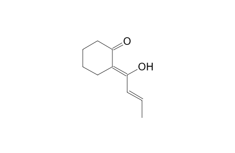 2-(1-Hydroxybut-2-enylidene)cyclohexanone