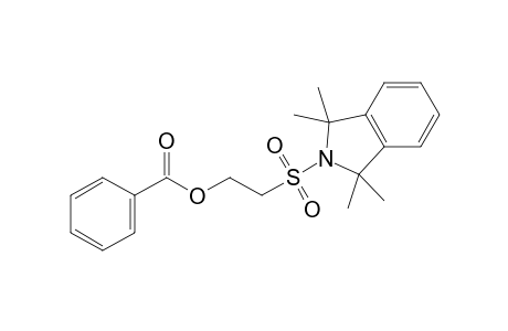2-[(2'-Benzoyloxyethyl)sulfonyl]-1,1,3,3-tetramethyl-2,3-dihydro-1H-isoindole