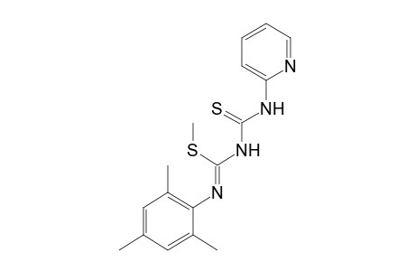 1-mesityl-2-methyl-3-[(2-pyridyl)thiocarbamoyl]-2-thiopseudourea