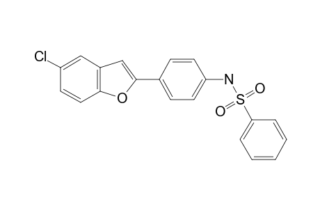 4'-(5-chloro-2-benzofuranyl)benzenesulfonanilide