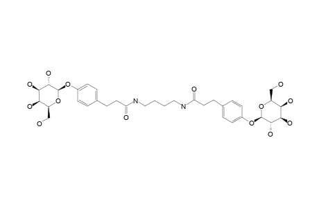 N,N'-BIS-[4-(BETA-D-GALACTOPYRANOSYL-OXY)-(E)-BENZENEPROPANYL]-1,4-BUTANEDIAMINE