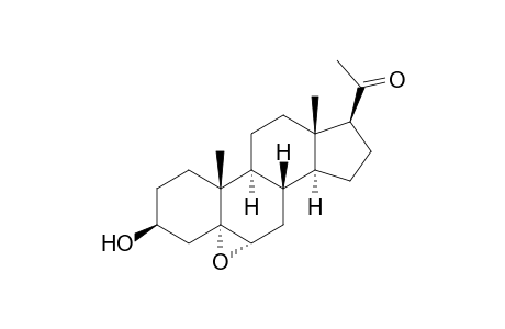 Pregnan-5a,6a-epoxy-3b-ol-20-one