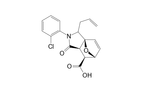 3-(2-Chlorophenyl)-3-aza-2-(prop-2-en-1-yl)-6-carboxy-4-oxo-10-oxatricyclo[5.2.1.0(1,5)]dec-8-ene
