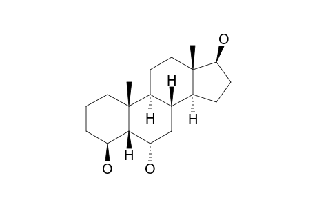 4-BETA,6-ALPHA,17-BETA-TRIHYDROXY-5-BETA-ANDROSTANE;5-BETA-ANDROSTANE-4-BETA,6-ALPHA,17-BETA-TRIOL