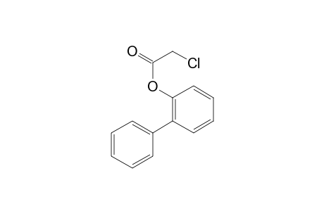 Chloroacetic acid, 2-biphenyl ester