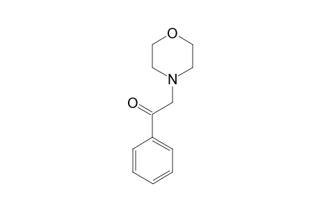 2-(4-Morpholinyl)-1-phenylethanone