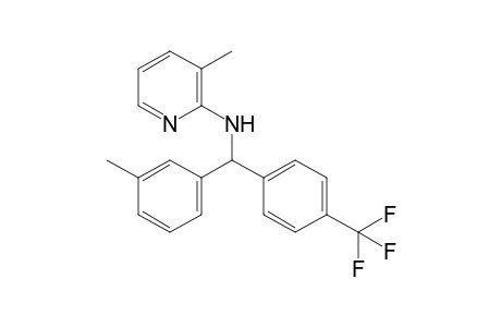 3-Methyl-N-[3-tolyl{4-(trifluoromethyl)phenyl}methyl]-pyridin-2-amine