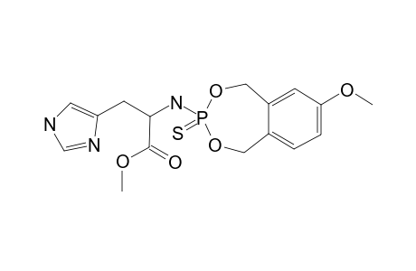 Methyl-3-(1H-imidazol-4-yl)-2-[(7-methoxy-3-sulfido-1,5-dihydro-2,4,3-benzodioxaphosphepin-3-yl)-amino]-propanoate