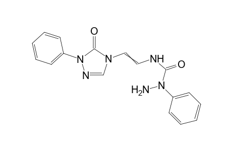 2-Phenyl-4-(2-phenyl-4-vinylsemicarbazide-4-yl)-2,4-dihydro-[1,2,4]triazol-3-one