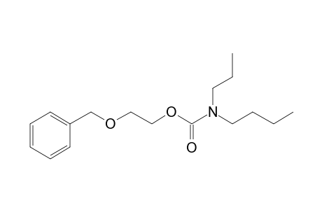 Carbonic acid, monoamide, N-propyl-N-butyl-, 2-(benzyloxy)ethyl ester