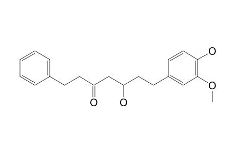 5-Hydroxy-7-(4-hydroxy-3-methoxyphenyl)-1-phenyl-3-heptanone