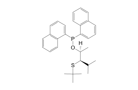 [(2S,3R)-3-(TERT.-BUTYLTHIO)-4-METHYLPENT-2-OXY]-BIS-(ALPHA-NAPHTHYL)-PHOSPHINE