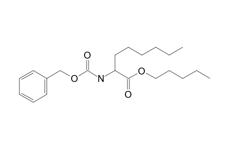 2-Aminocaprylic acid, N-benzyloxycarbonyl-, pentyl ester