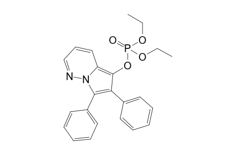 (6,7-diphenylpyrrolo[1,2-b]pyridazin-5-yl) diethyl phosphate
