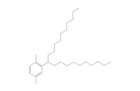 Benzene, 2-(1-decylundecyl)-1,4-dimethyl-