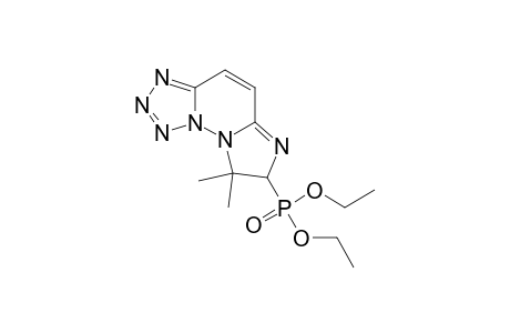 Diethyl 8,8-dimethyl-7,8-dihydroimidazo[1,2-f]tetrazolo[1,5-b]pyridazin-7-ylphosphonate